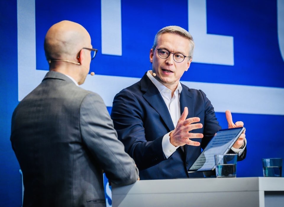Karsten Wildberger - Minister for Digial, Germany - live on stage at TECH by Handelsblatt